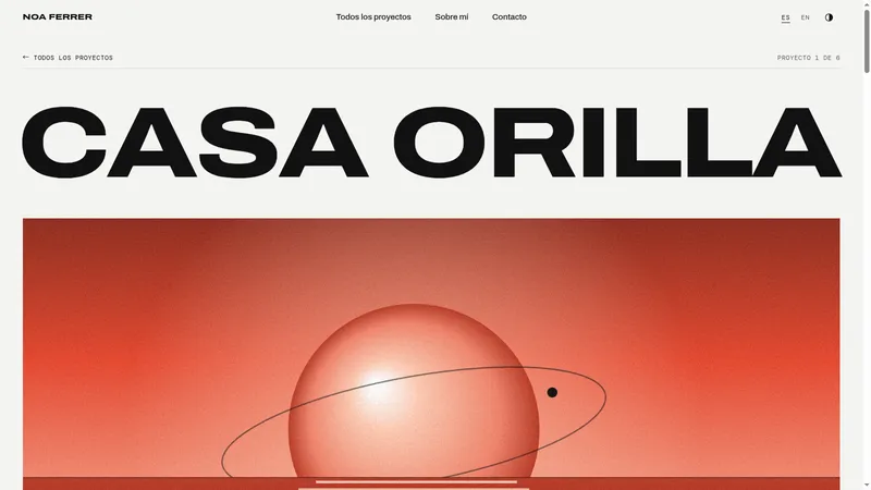 NOA screenshot: Case study