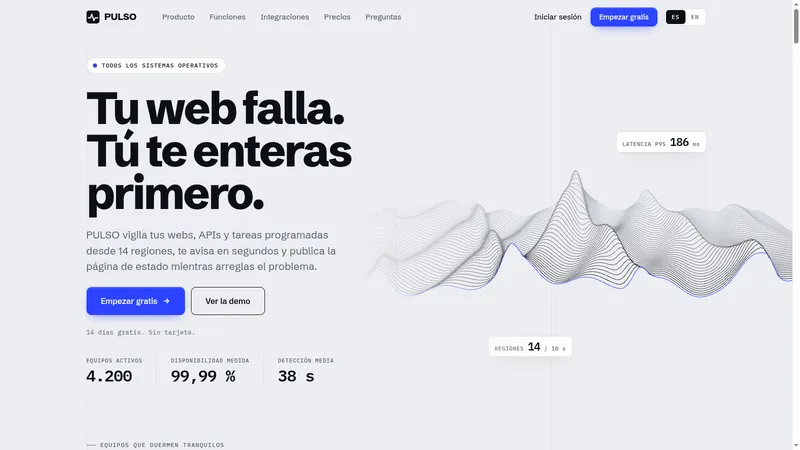 PULSO screenshot: Home